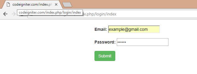 codeigniter create user login form3